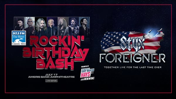 Ticket Vault: Your Chance to 97.1 The River’s Rockin’ Birthday Bash!