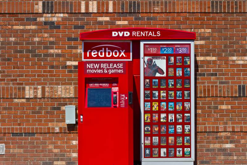 Redbox kiosk