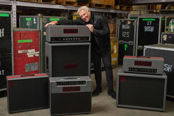 Rush's Alex Lifeson on playing with Geddy Lee, his new Lerxst brand and more