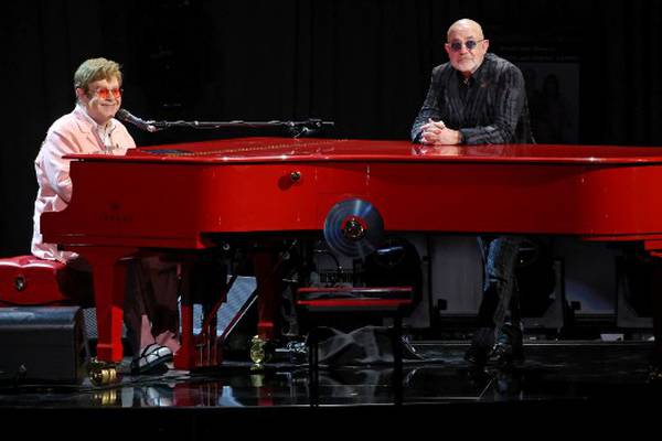 Bernie Taupin says Elton John's next album is coming out "soon"