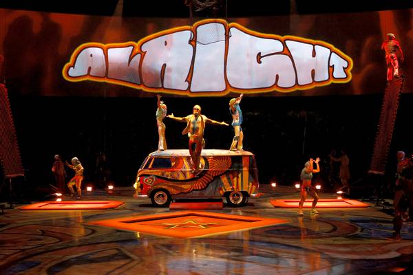 All Cirque du Soleil needed was ‘Love’ at final Vegas show  