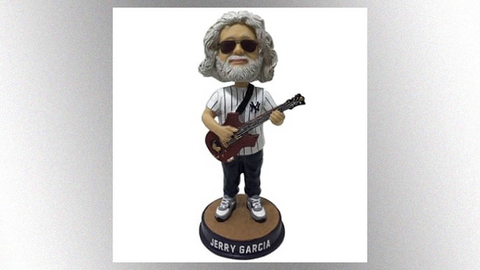 New York Yankees offering Jerry Garcia Bobblehead giveaway on what