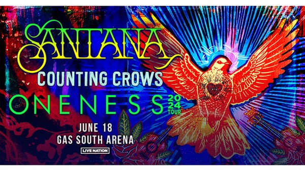 Santana & Counting Crows: Your Chance to Win Four Tickets! 