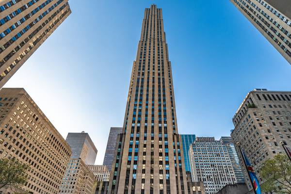 Rockefeller Center’s new attraction ‘The Beam’ lifts views 12 feet for breathtaking view