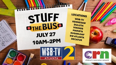 Stuff the Bus 2024: Help us collect school supplies on Saturday, July 27