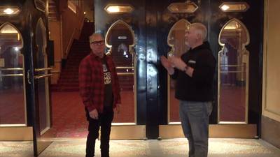 English Nick and Gary Martin Hays go behind the scenes at The Fox Theatre