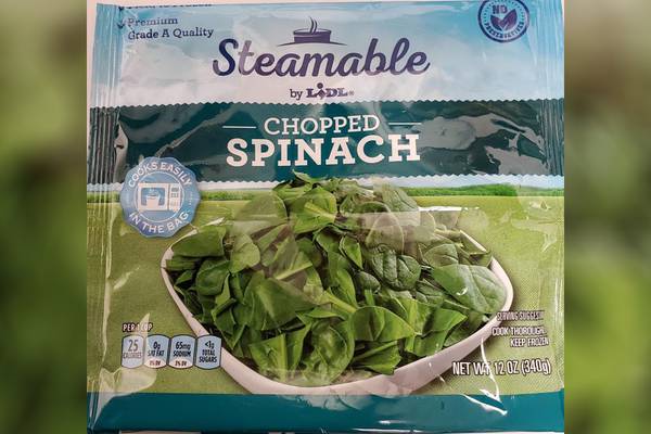 Recall alert: Lidl frozen spinach recalled in 9 states over possible listeria risk