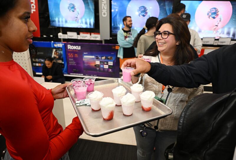 Target shoppers buying Taylor Swift's "The Life of a Showgirl"