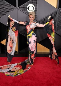 Grammy Awards red carpet
